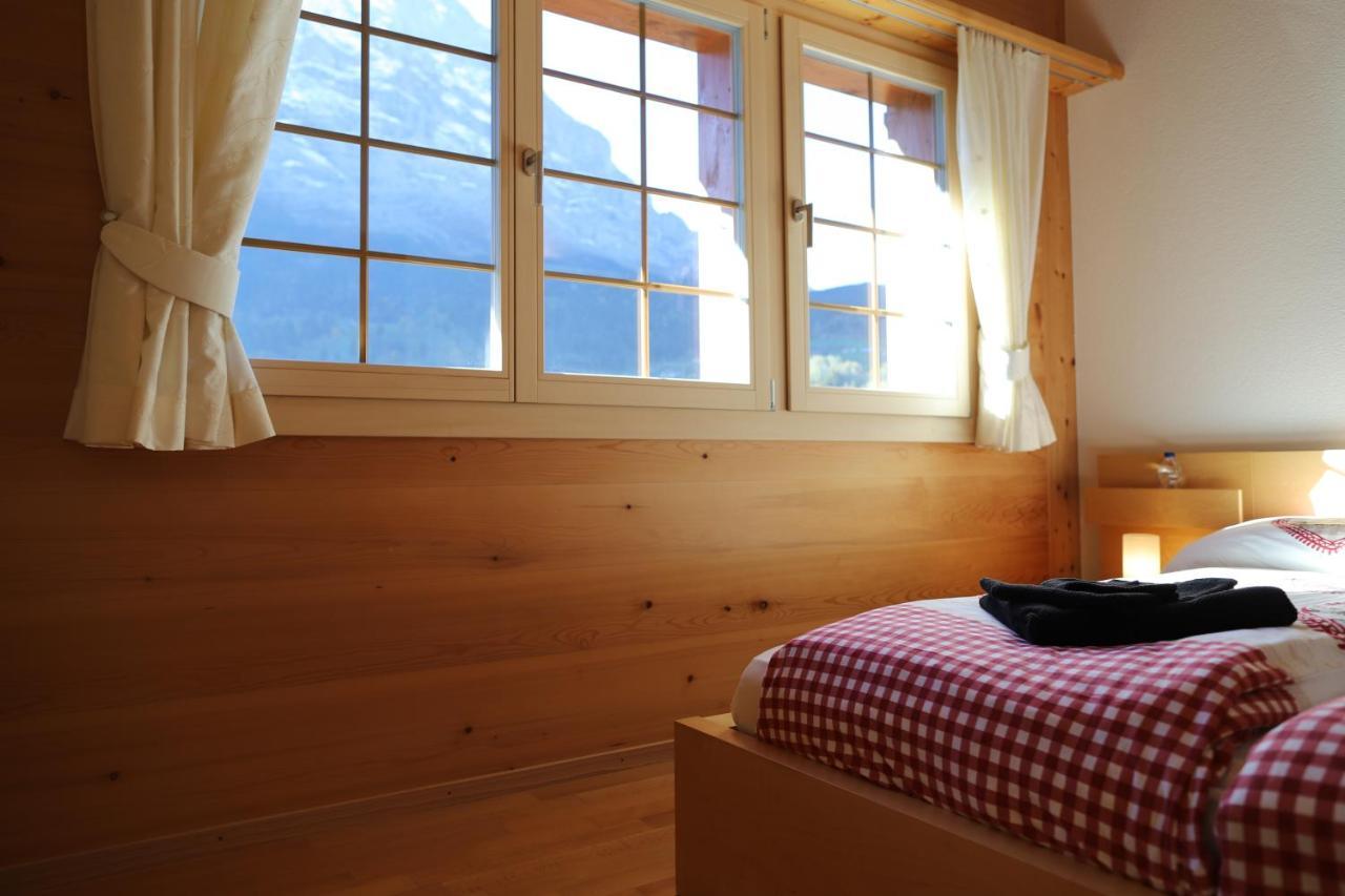 Ferienwohnung Excellent Flat With A Fantastic View Of The Eiger! Grindelwald Exterior foto