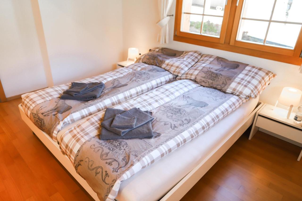 Ferienwohnung Excellent Flat With A Fantastic View Of The Eiger! Grindelwald Exterior foto