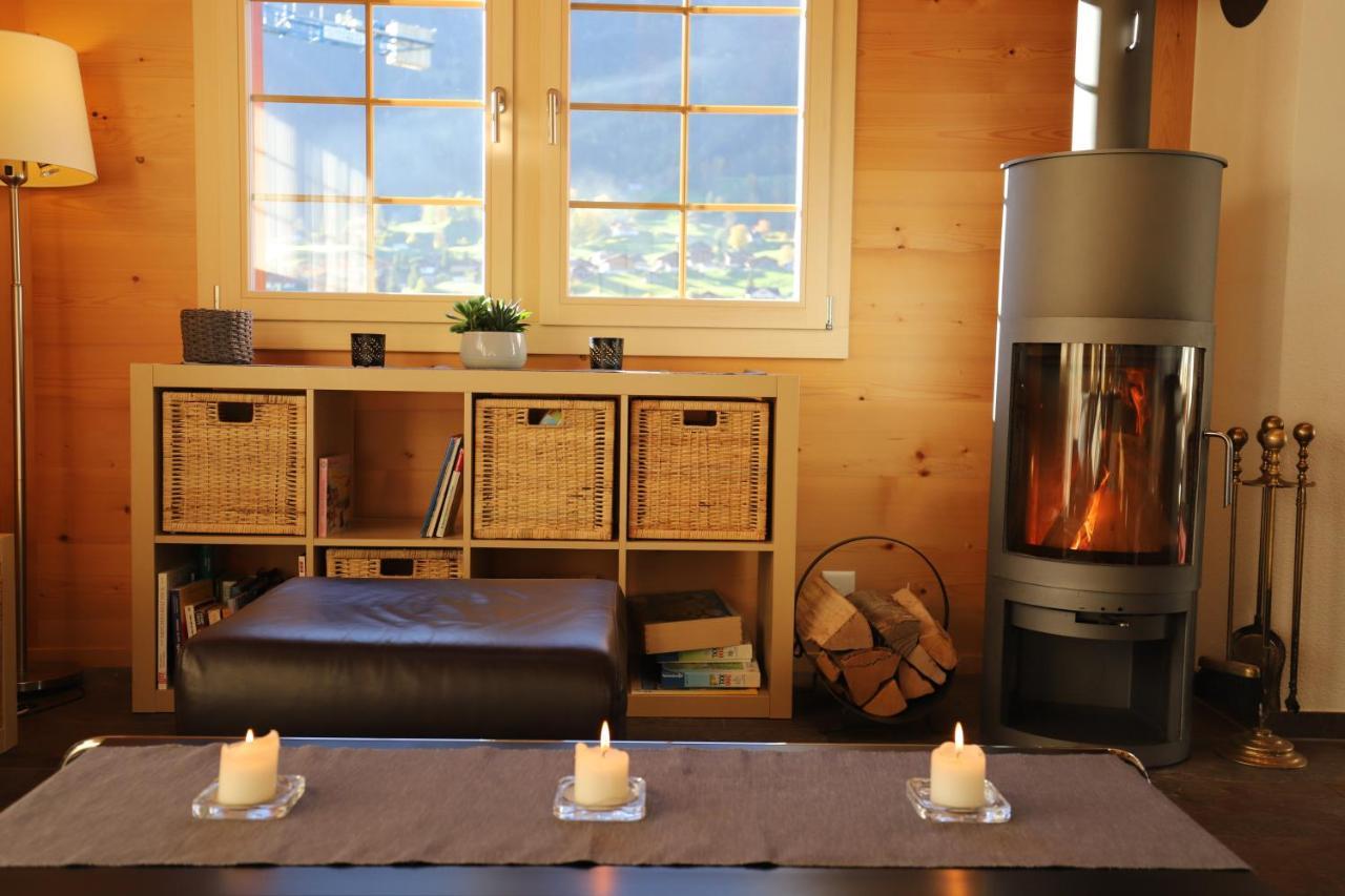 Ferienwohnung Excellent Flat With A Fantastic View Of The Eiger! Grindelwald Exterior foto