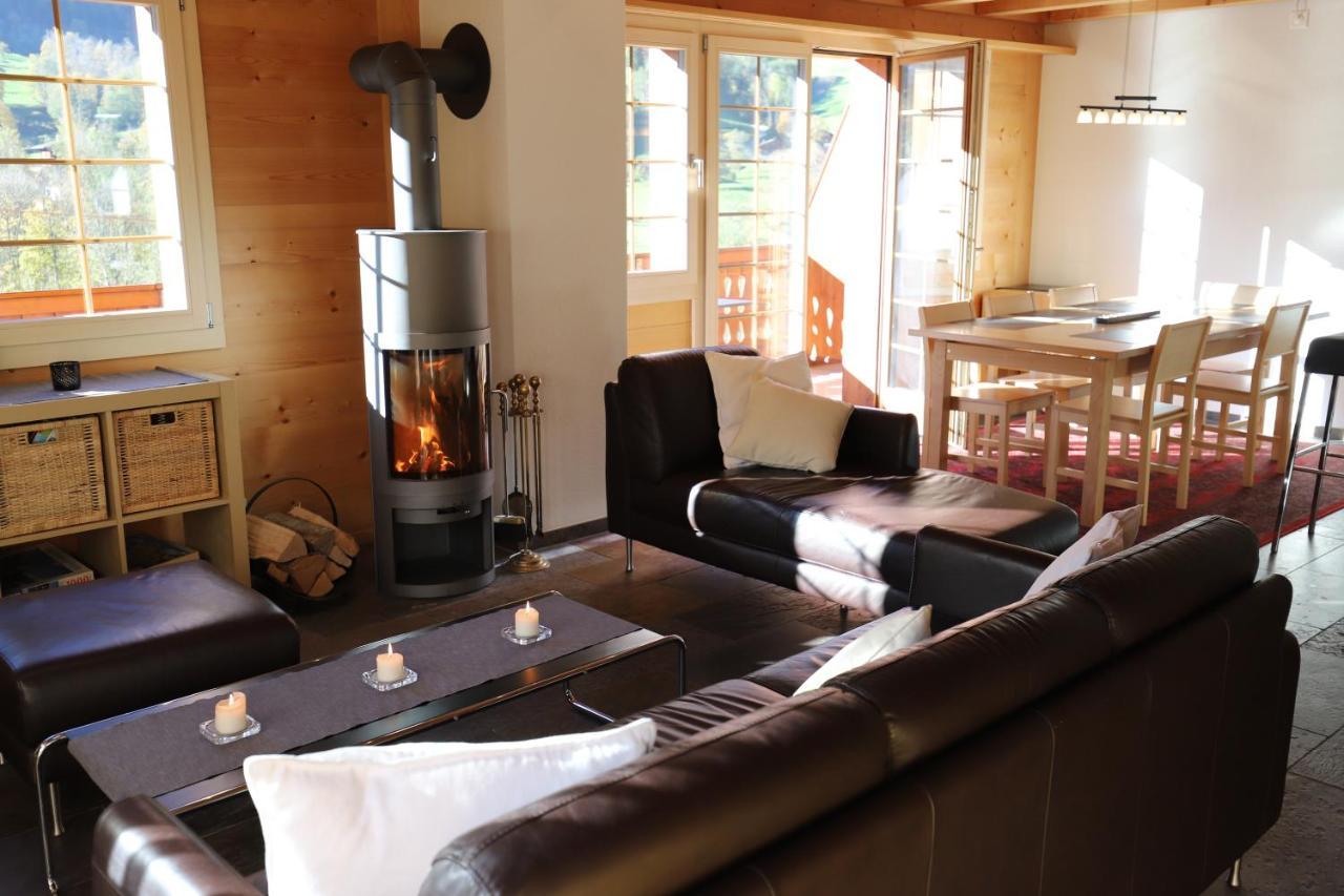 Ferienwohnung Excellent Flat With A Fantastic View Of The Eiger! Grindelwald Exterior foto