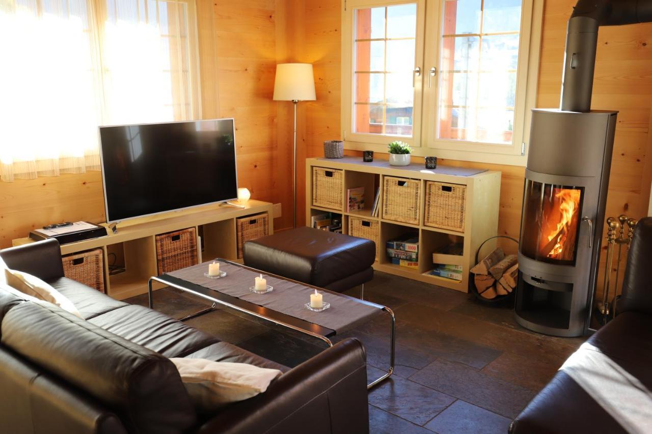 Ferienwohnung Excellent Flat With A Fantastic View Of The Eiger! Grindelwald Exterior foto