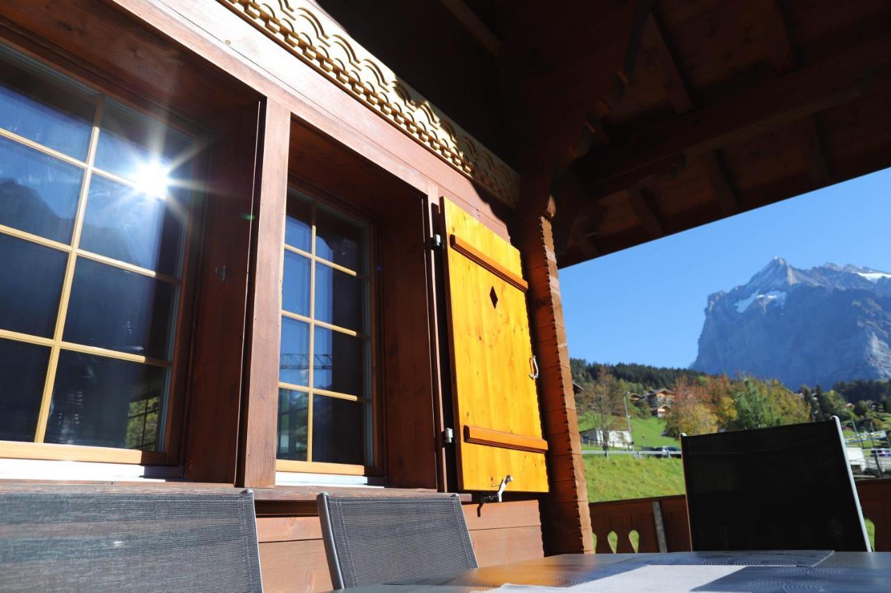 Ferienwohnung Excellent Flat With A Fantastic View Of The Eiger! Grindelwald Exterior foto